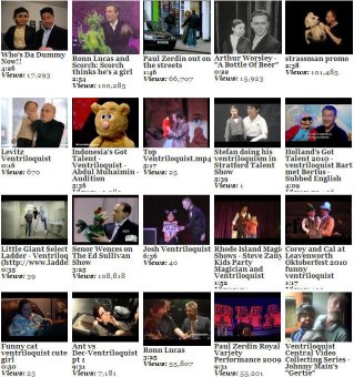 Ventriloquist Central Videos