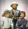 Gary Koepke and his ventriloquist dummy figures