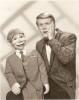 Early David Malmberg with his Ken Spencer ventriloquist dummy figure